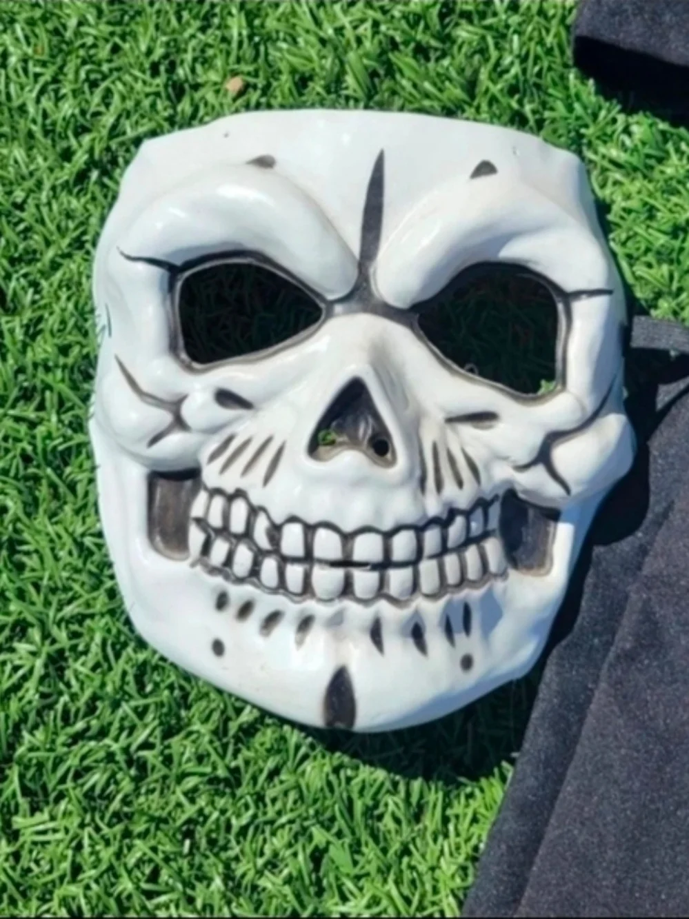 Kids Black Skeleton Costume Two-Piece Set